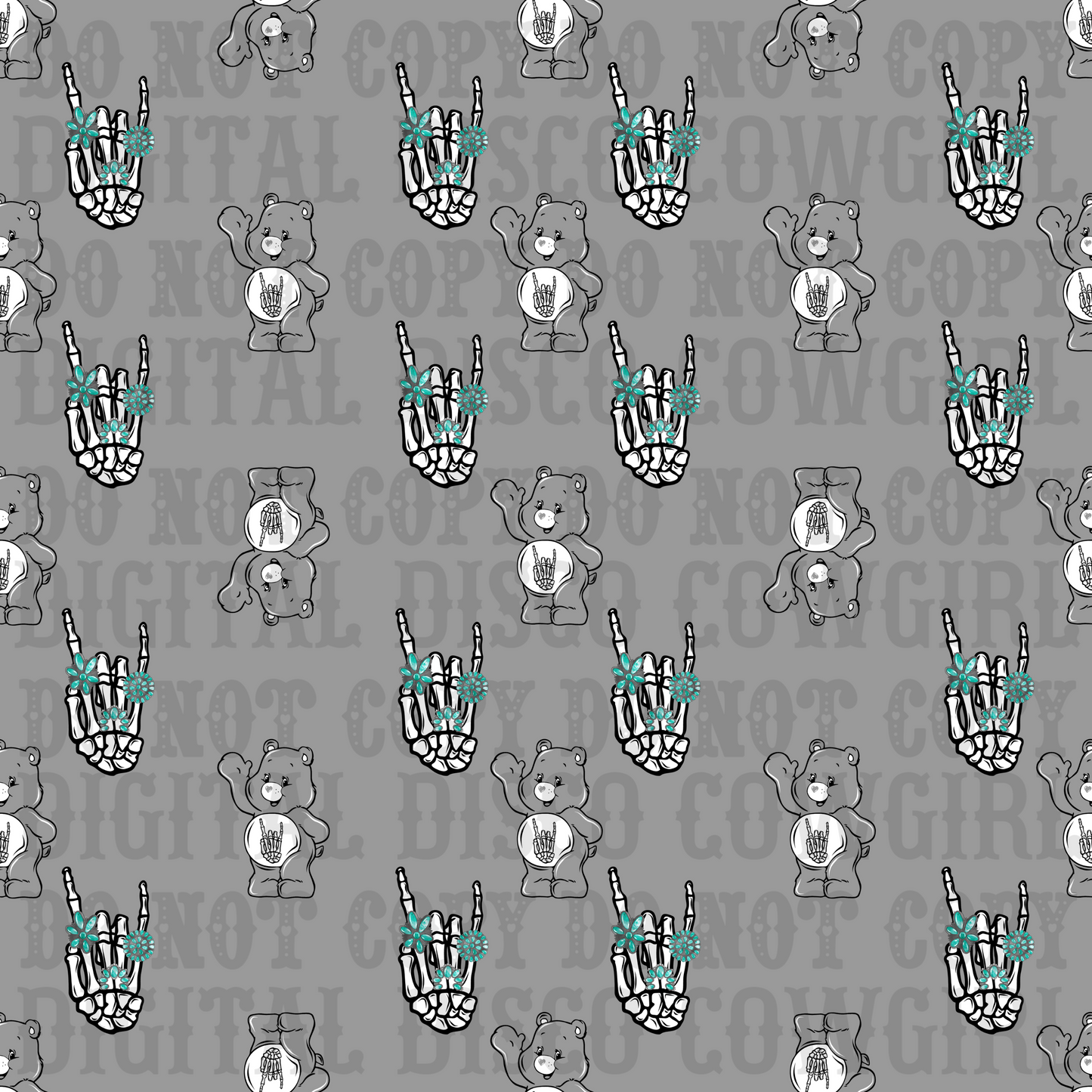 Gray Bear Seamless File