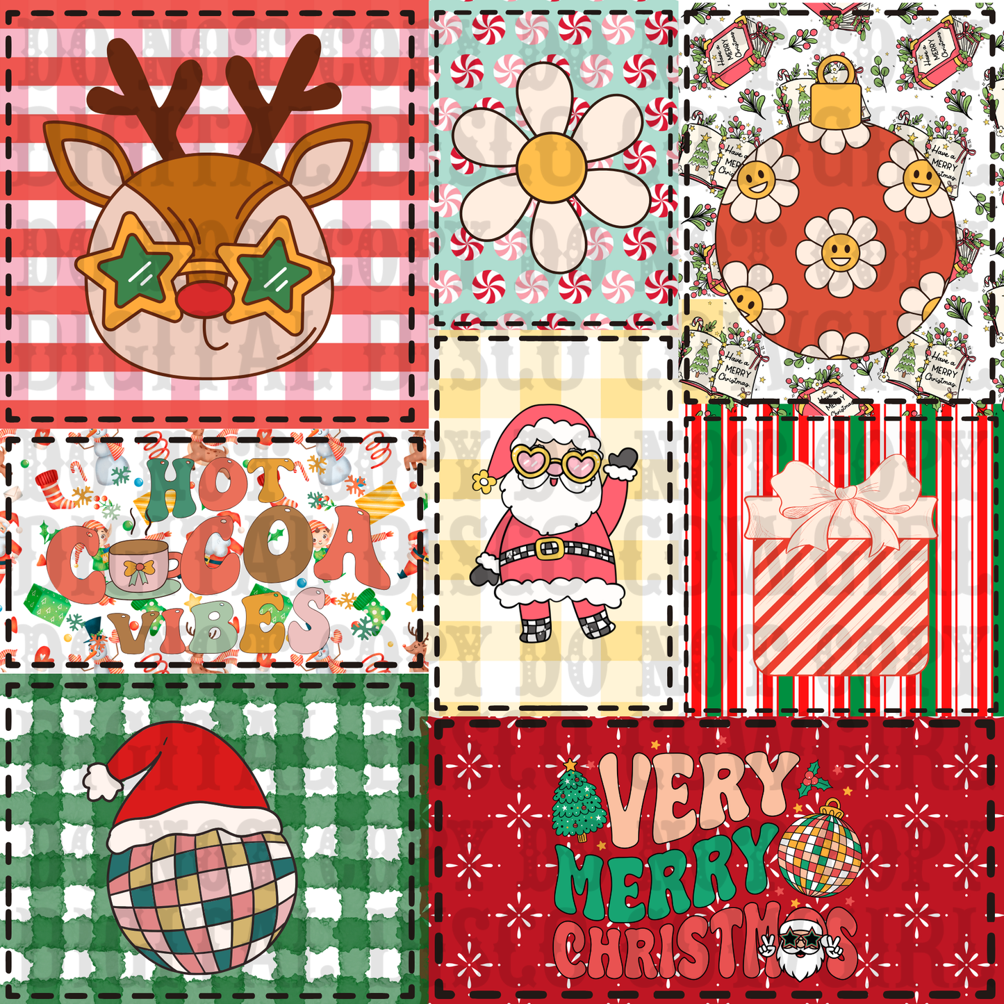 Christmas Patchwork File