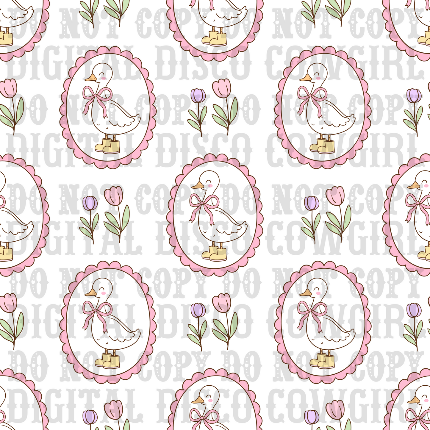 Pink Goose Seamless File