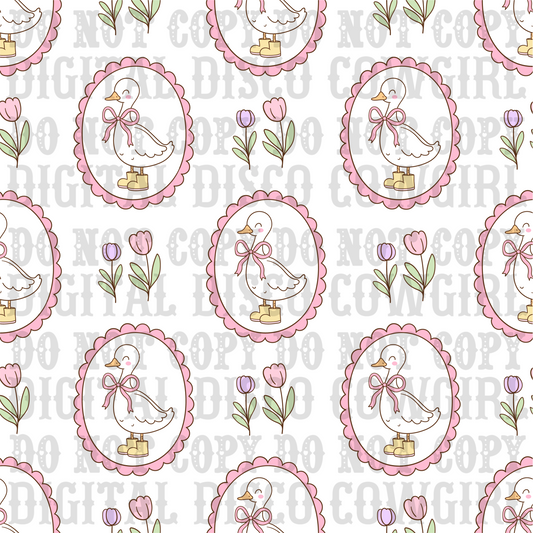 Pink Goose Seamless File