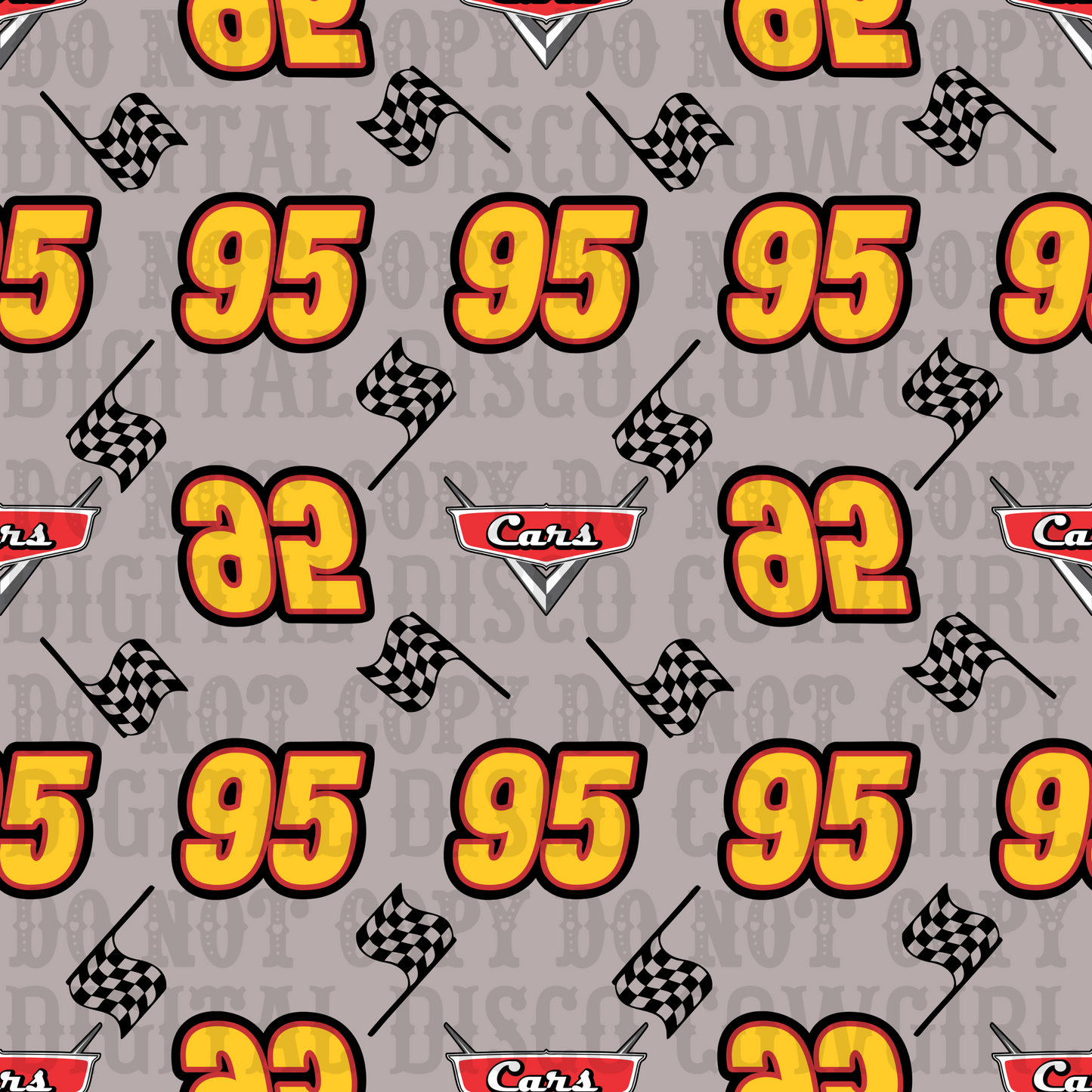 Number 95 Seamless File