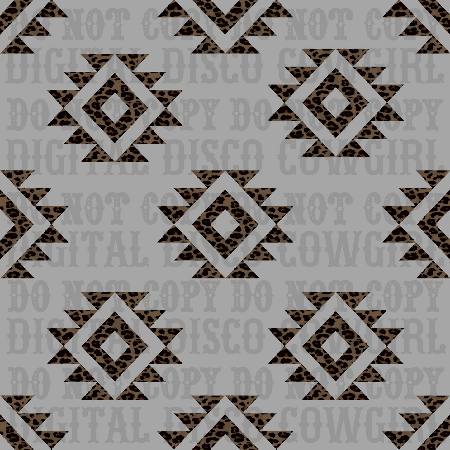 Grey Aztec Seamless
