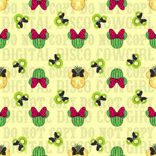 Summer Mouse Seamless File