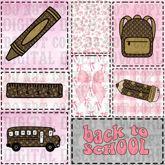 Boujee School Patchwork
