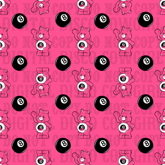 Pink Ball Bear Seamless File